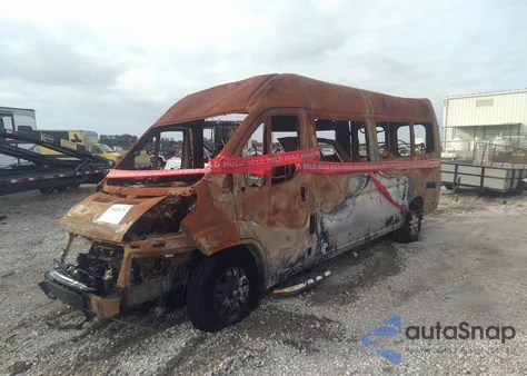 2021 Ram Promaster Window Van z USA, uszkodzony, nr VIN 3C6MRVUG7ME587488